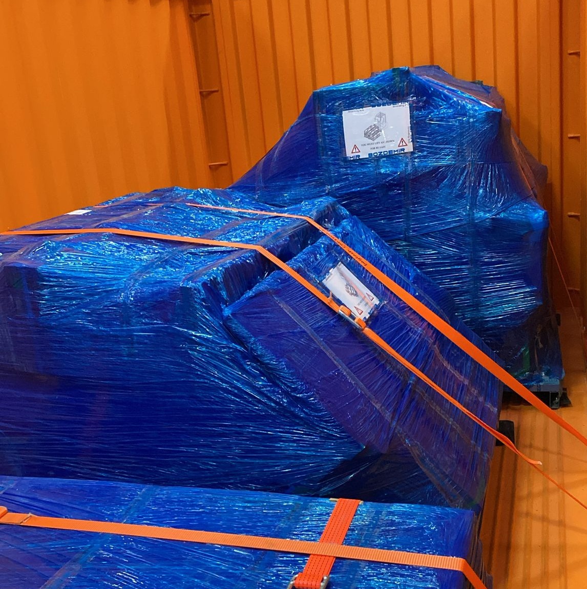 6X40'OT YUKLEMESI VE LASHING UYGULAMASI